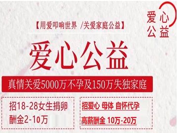 米易捐卵助孕生子 爱心志愿者招募